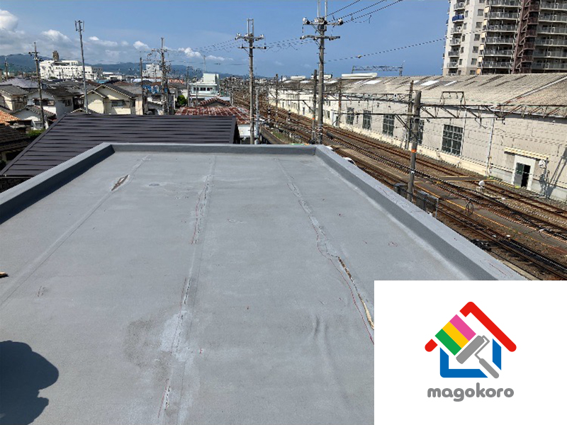 泉佐野市日根野 Y様 陸屋根防水塗装工事 [before]