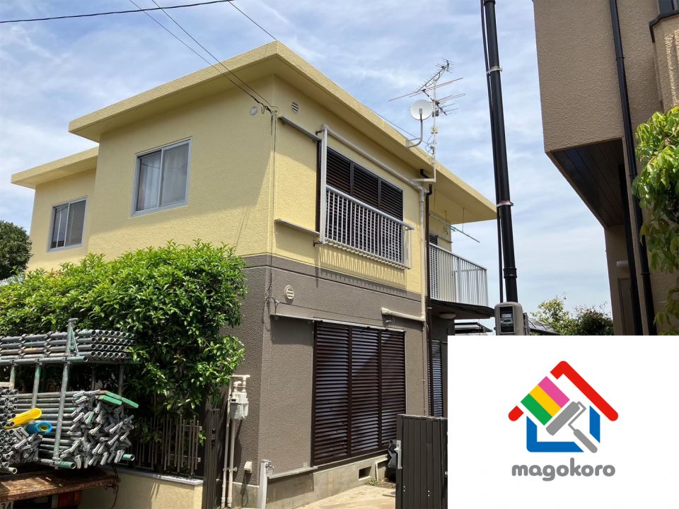 泉南市新家 H様 外壁塗装工事／陸屋根防水塗装工事 [after]