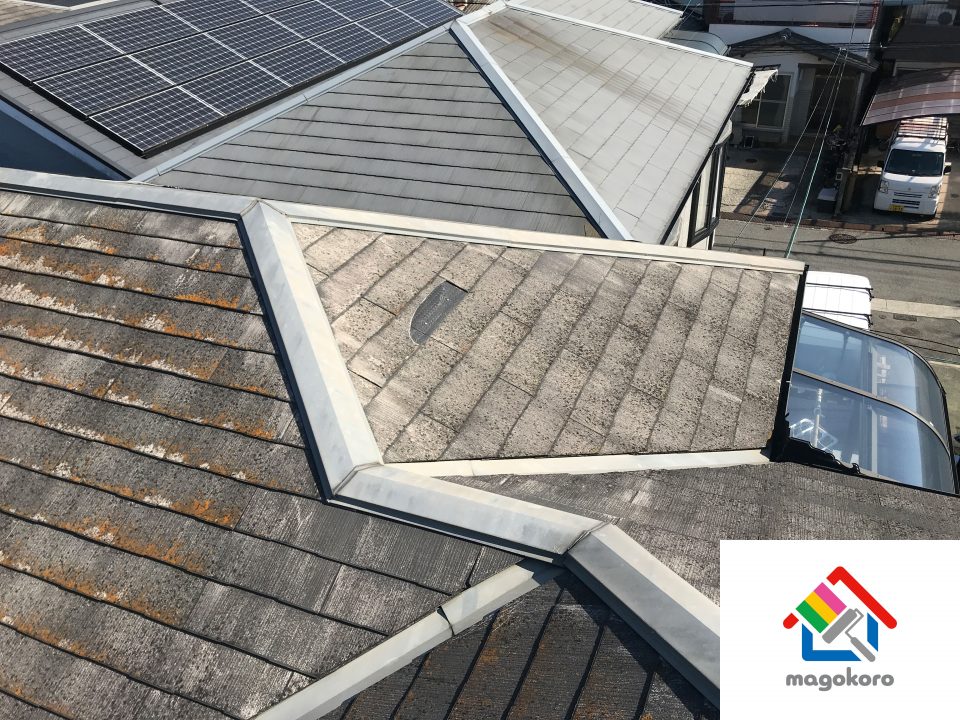 和泉市信太I様 屋根塗装工事 [before]