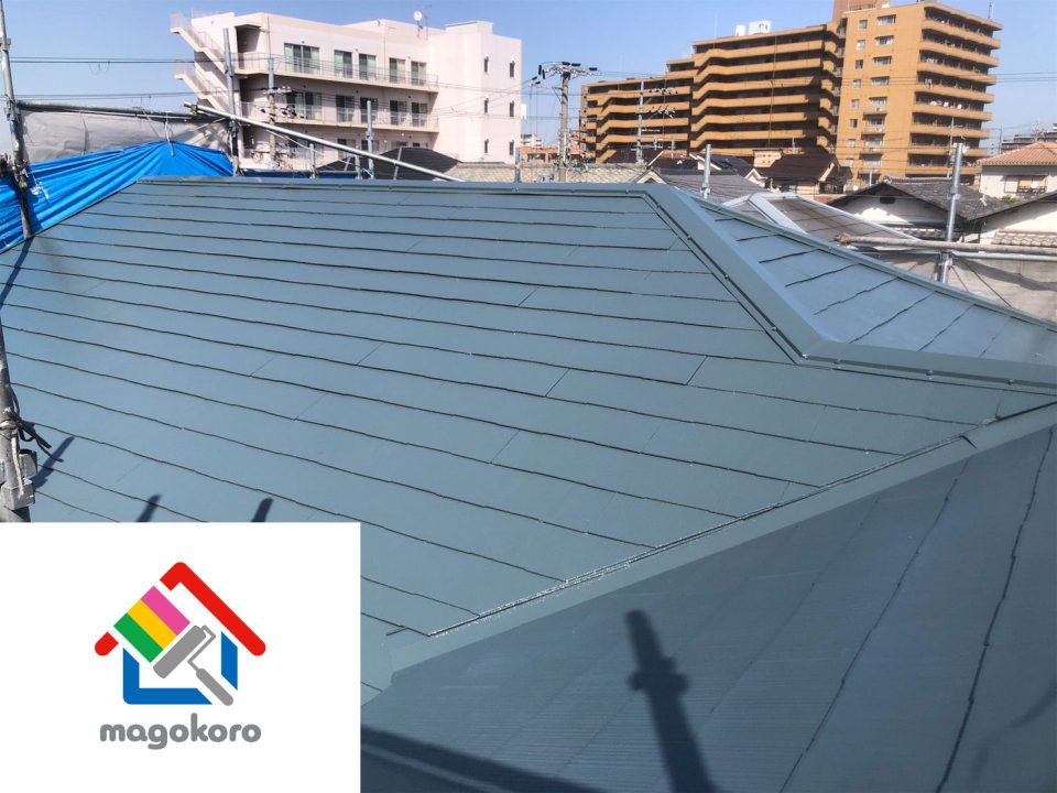 和泉市信太I様 屋根塗装工事 [after]