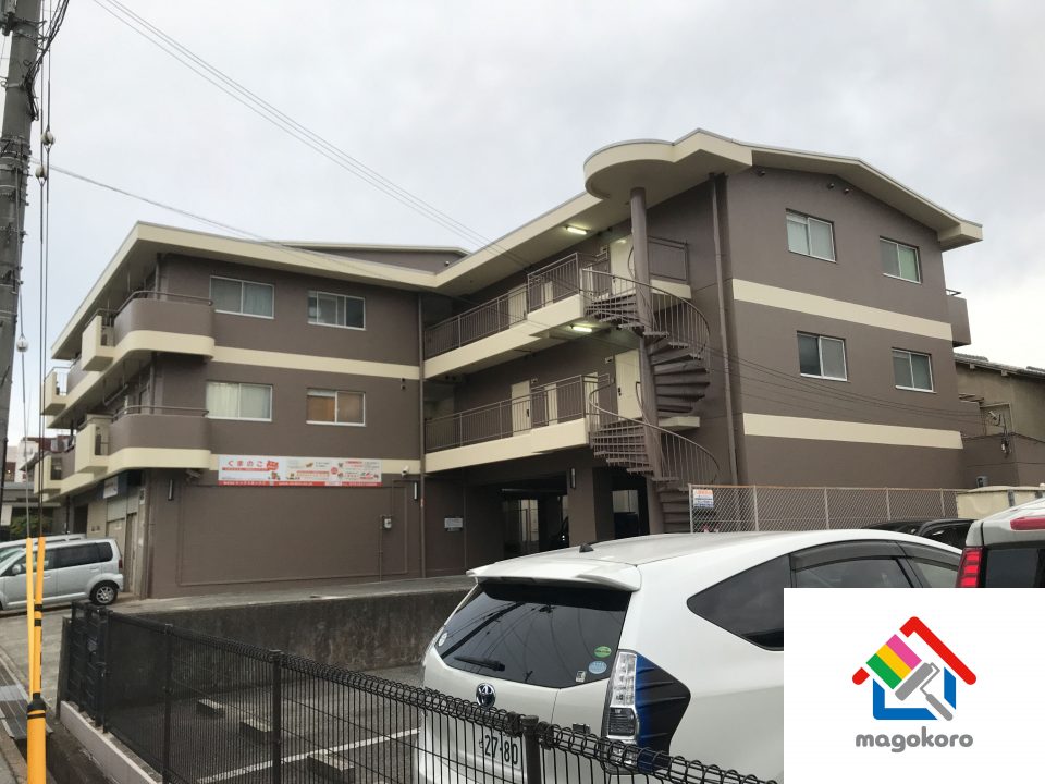 堺市中区ハイツ 外壁塗装工事 [after]